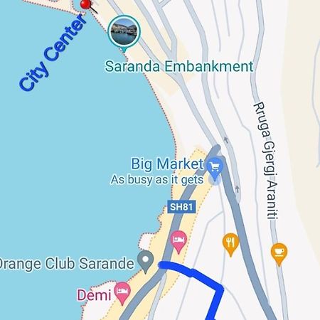 Ona Apartament Sarandë Eksteriør bilde